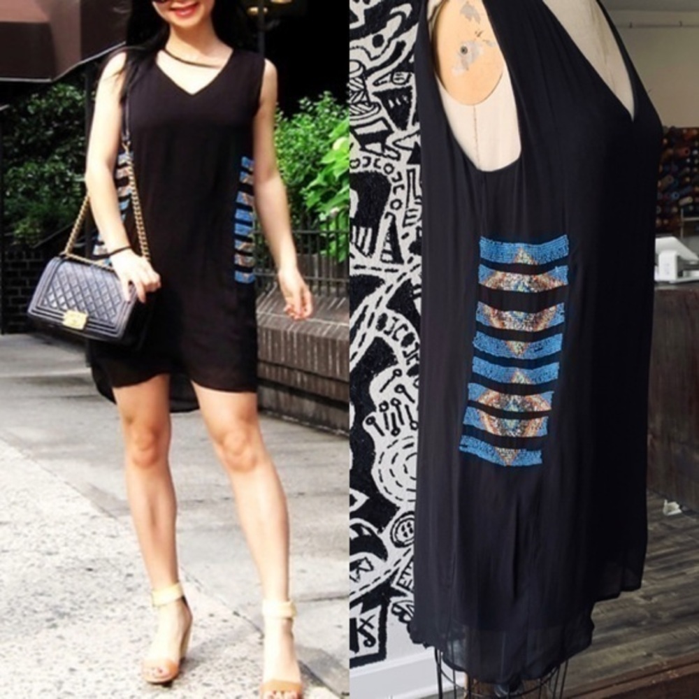 Chloe Oliver Beaded Dress size S